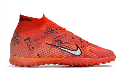 Nike Air Zoom Mercurial Superfly 9 Elite TF High-Tops Football Shoes - Red/White/Black