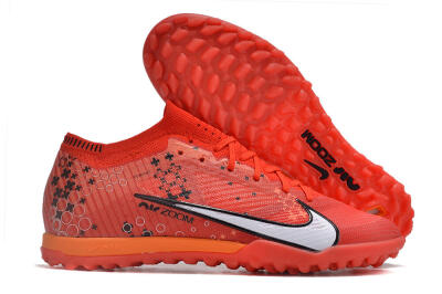 Nike Air Zoom Mercurial Vapor 15 Elite TF Low-Tops Football Shoes - Red/White/Black