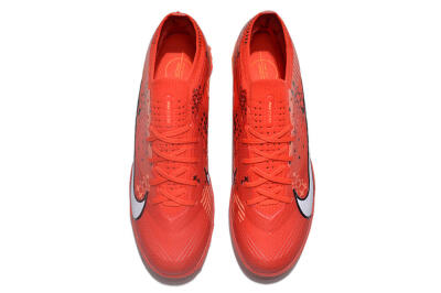 Nike Air Zoom Mercurial Vapor 15 Elite TF Low-Tops Football Shoes - Red/White/Black