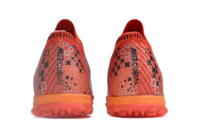 Nike Air Zoom Mercurial Vapor 15 Elite TF Low-Tops Football Shoes - Red/White/Black