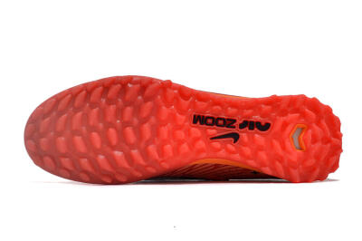 Nike Air Zoom Mercurial Vapor 15 Elite TF Low-Tops Football Shoes - Red/White/Black