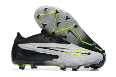 Nike Phantom GX Elite FG Low-Tops Football Boots - Grey/Black/Yellow