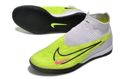 Nike Phantom GX Elite DF IC High-Tops Football Shoes - Yellow/Grey/Red/Black