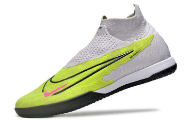 Nike Phantom GX Elite DF IC High-Tops Football Shoes - Yellow/Grey/Red/Black