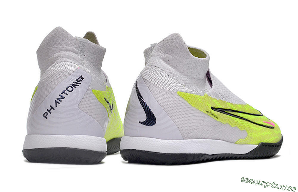 Nike Phantom GX Elite DF IC High-Tops Football Shoes - Yellow/Grey/Red/Black 6