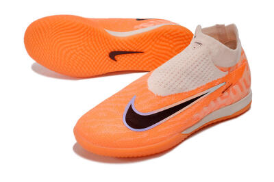Nike Phantom GX Elite DF IC High-Tops Football Shoes - Pink/Black/Purple