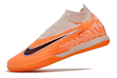 Nike Phantom GX Elite DF IC High-Tops Football Shoes - Pink/Black/Purple