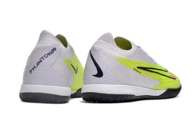 Nike Phantom GX Elite IC Low-Tops Football Shoes - Yellow/Grey/Red/Black