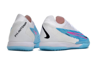 Nike Phantom GX Elite IC Low-Tops Football Shoes - Blue/White/Pink