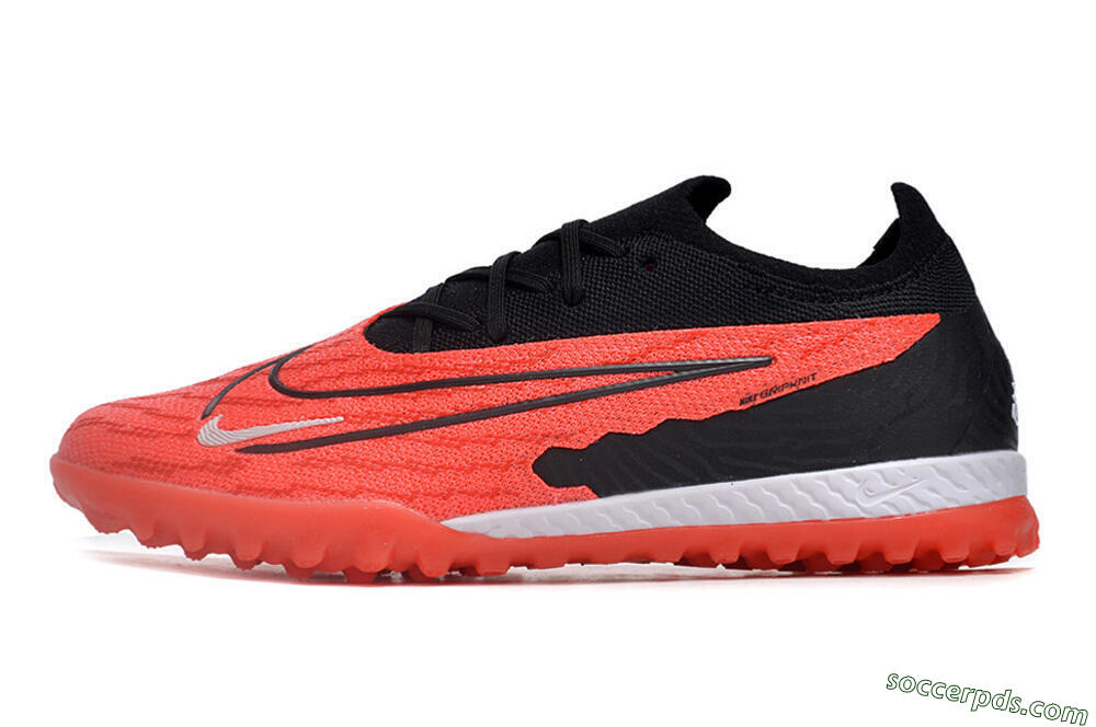 Nike Phantom GX Elite TF Low-Tops Football Shoes - Red/Black/White 2