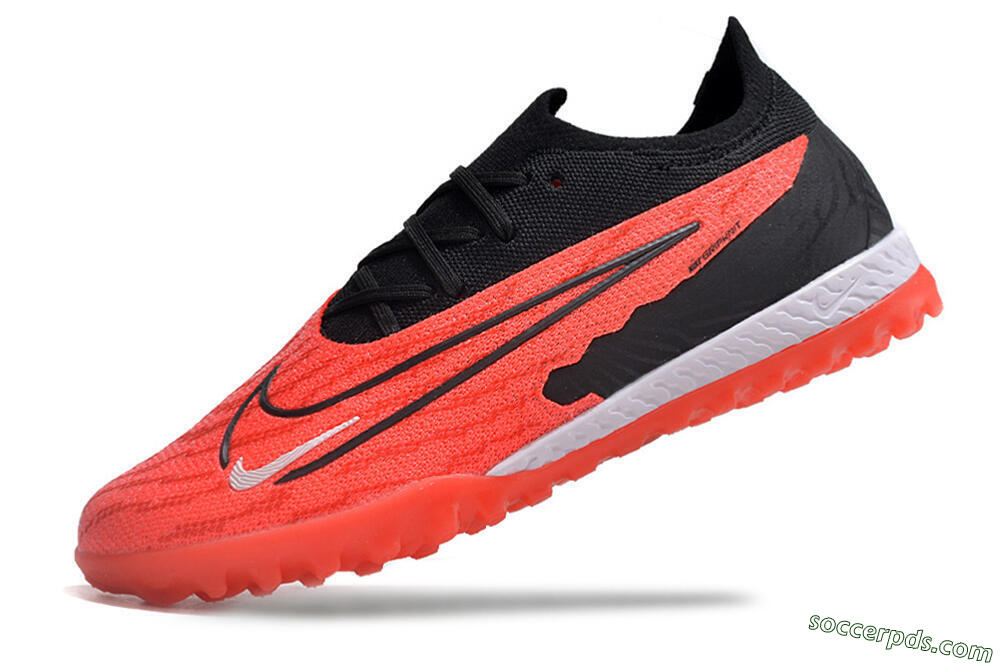 Nike Phantom GX Elite TF Low-Tops Football Shoes - Red/Black/White 5