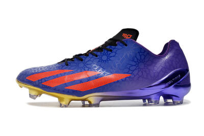 Adidas X Crazyfast.1 FG Low-Tops Football Boots - Blue/Purple/Red