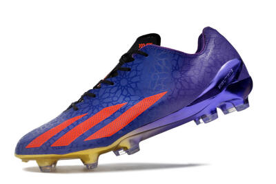 Adidas X Crazyfast.1 FG Low-Tops Football Boots - Blue/Purple/Red