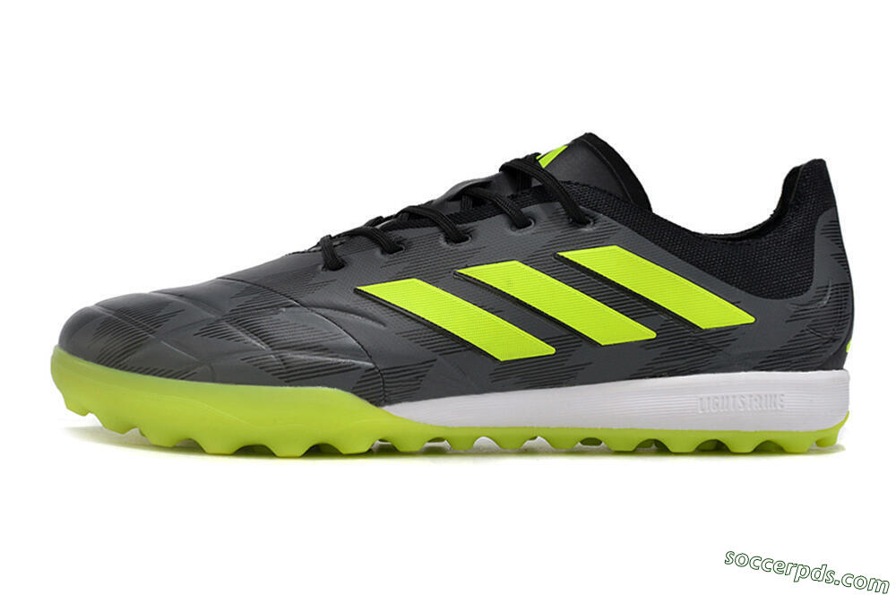 Adidas Copa Pure.3 TF Low-Tops Football Shoes - Black/Yellow/White 2