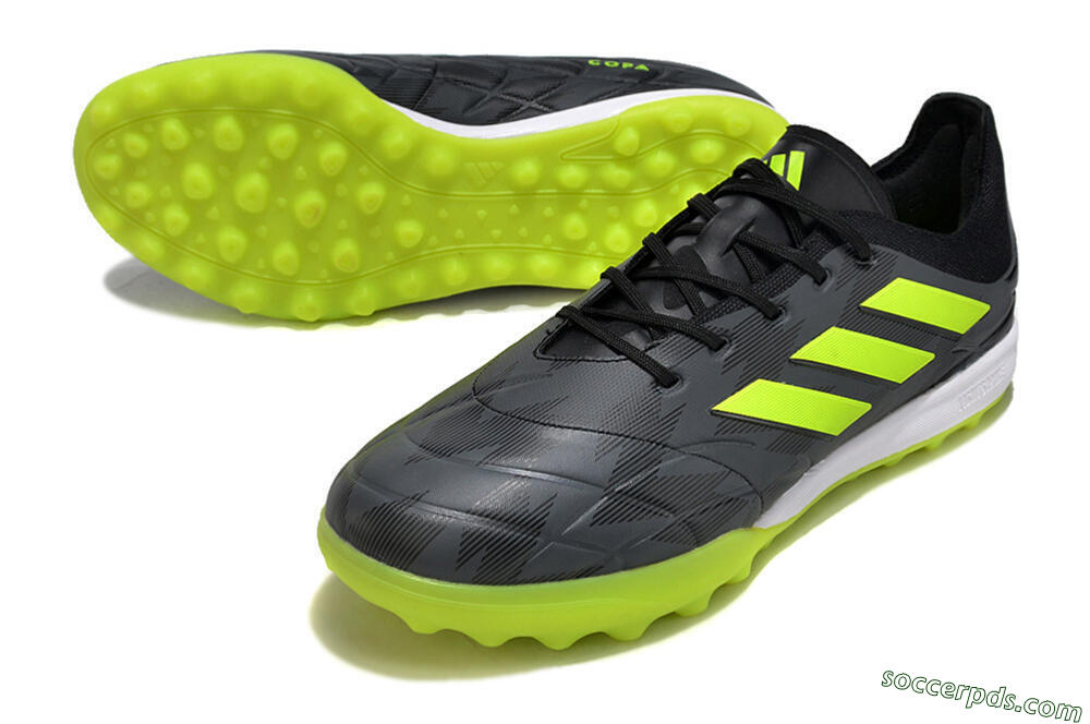Adidas Copa Pure.3 TF Low-Tops Football Shoes - Black/Yellow/White 3