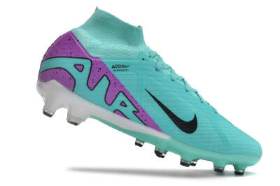 Nike Air Zoom Mercurial Superfly 9 Elite AG High-Tops Football Boots - Blue/Purple/Black