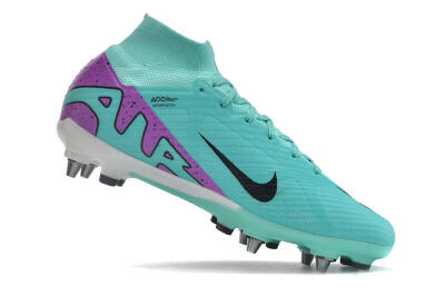 Nike Air Zoom Mercurial Superfly 9 Elite SG High-Tops Football Boots - Blue/Purple/Black