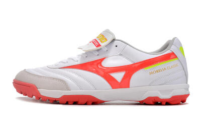 Mizuno Morelia Classic TF Low-Tops Football Shoes - White/Red/Green
