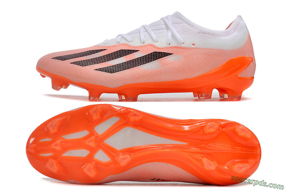 Adidas X Crazyfast.1 FG Low-Tops Football Boots - White/Red/Black 0