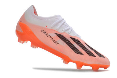 Adidas X Crazyfast.1 FG Low-Tops Football Boots - White/Red/Black