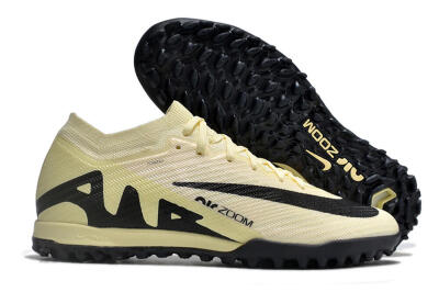 Nike Air Zoom Mercurial Vapor 15 Elite TF Low-Tops Football Shoes - Beige/Black