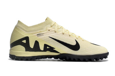 Nike Air Zoom Mercurial Vapor 15 Elite TF Low-Tops Football Shoes - Beige/Black