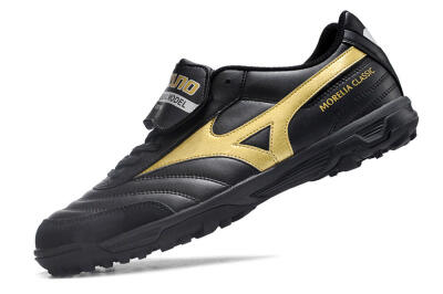 Mizuno Morelia Classic TF Low-Tops Football Shoes - Black/Gold