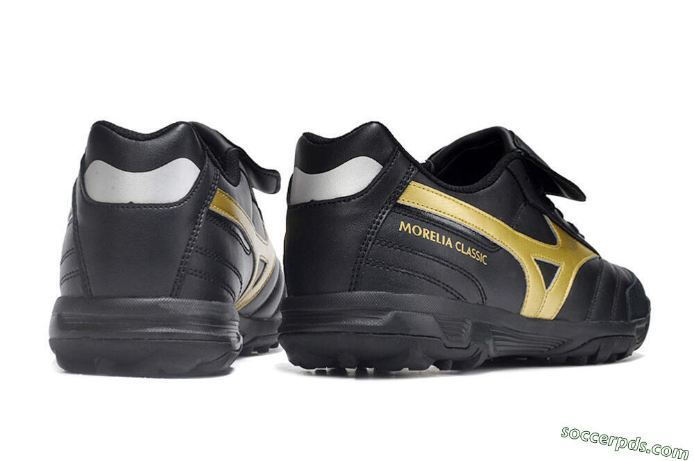 Mizuno Morelia Classic TF Low-Tops Football Shoes - Black/Gold 6
