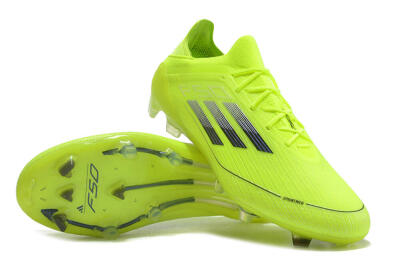 Adidas F50 Adizero FG Low-Tops Football Boots - Yellow/Black