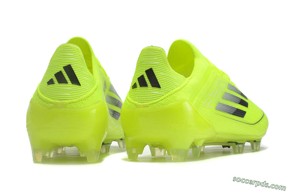 Adidas F50 Adizero FG Low-Tops Football Boots - Yellow/Black 6