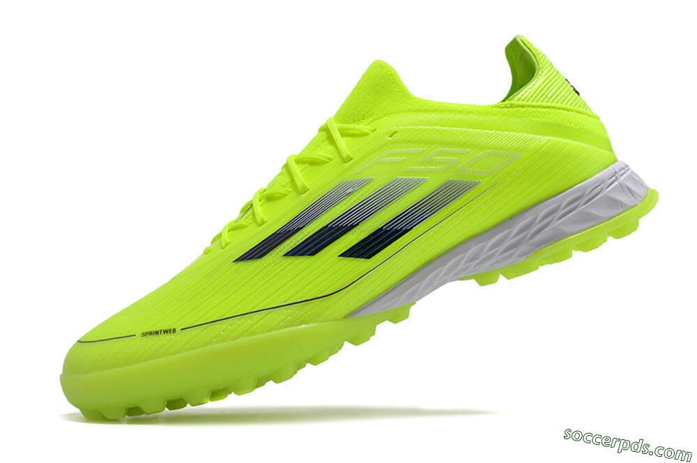 Adidas F50 Adizero TF Low-Tops Football Shoes - Yellow/Black 5