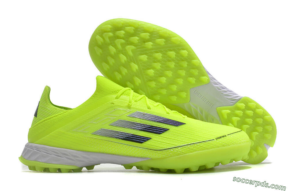 Adidas F50 Adizero TF Low-Tops Football Shoes - Yellow/Black 1