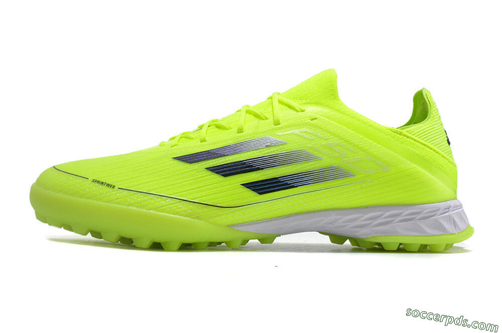 Adidas F50 Adizero TF Low-Tops Football Shoes - Yellow/Black 2