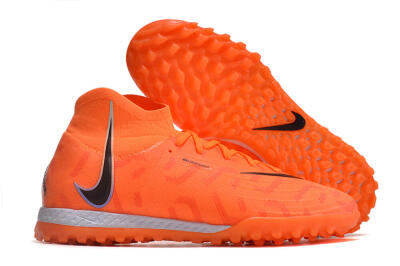 Nike Phantom Luna Elite NU TF High-Tops Football Shoes - Orange/Purple/Black