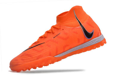 Nike Phantom Luna Elite NU TF High-Tops Football Shoes - Orange/Purple/Black