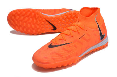 Nike Phantom Luna Elite NU TF High-Tops Football Shoes - Orange/Purple/Black