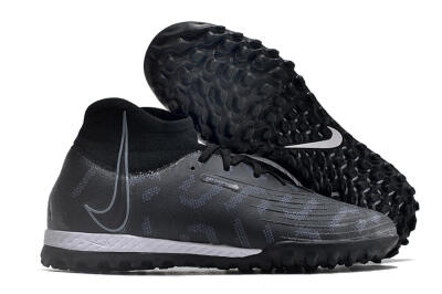 Nike Phantom Luna Elite NU TF High-Tops Football Shoes - Black/Grey/White