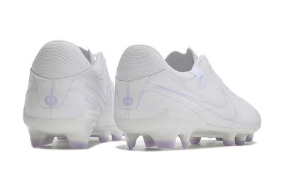Nike Tiempo Legend 10 Academy FG Low-Tops Football Boots - White/Purple
