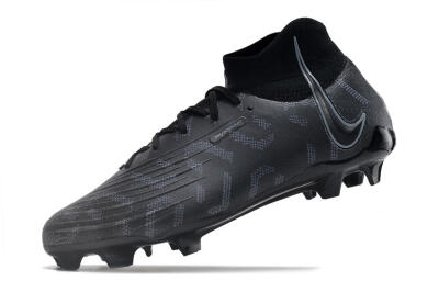 Nike Phantom Luna Elite NU FG High-Tops Football Boots - Black/Grey