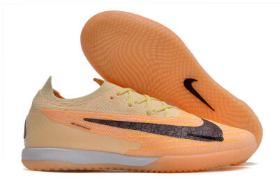 Nike Phantom GX Elite IC Low-Tops Football Shoes - Orange/Pink/Black