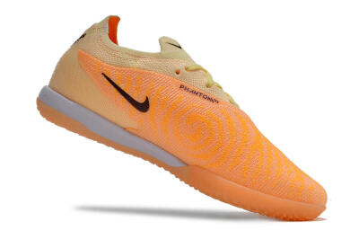 Nike Phantom GX Elite IC Low-Tops Football Shoes - Orange/Pink/Black