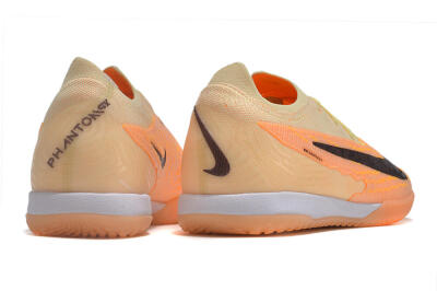 Nike Phantom GX Elite IC Low-Tops Football Shoes - Orange/Pink/Black