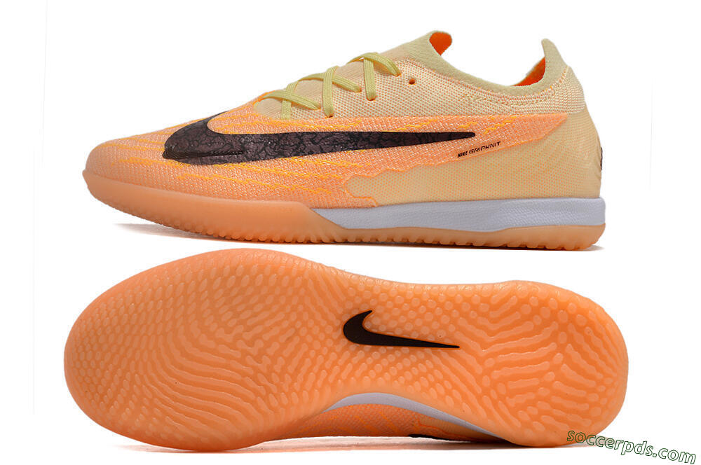 Nike Phantom GX Elite IC Low-Tops Football Shoes - Orange/Pink/Black 0