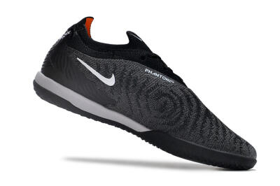 Nike Phantom GX Elite IC Low-Tops Football Shoes - Grey/Black/White