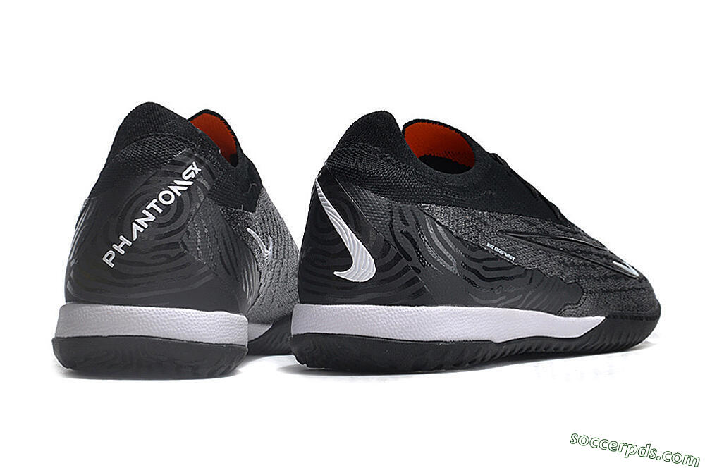 Nike Phantom GX Elite IC Low-Tops Football Shoes - Grey/Black/White 6
