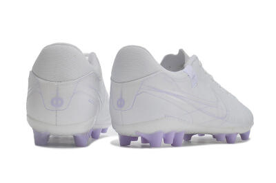 Nike Tiempo Legend X Academy AG Low-Tops Football Boots - White/Purple
