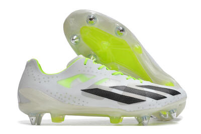 Adidas X Crazyfast.1 SG Low-Tops Football Boots - White/Black/Green