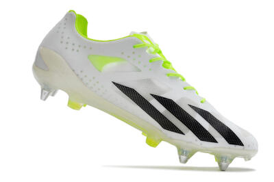 Adidas X Crazyfast.1 SG Low-Tops Football Boots - White/Black/Green