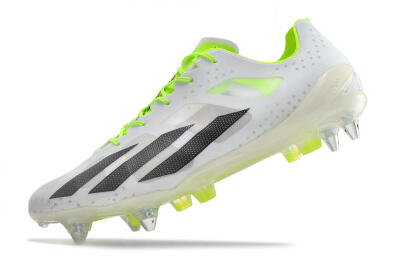 Adidas X Crazyfast.1 SG Low-Tops Football Boots - White/Black/Green