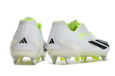 Adidas X Crazyfast.1 SG Low-Tops Football Boots - White/Black/Green